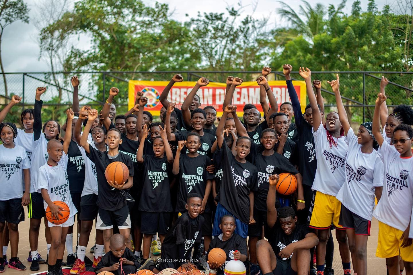 Estate Kings Basketball Academy players and coaches